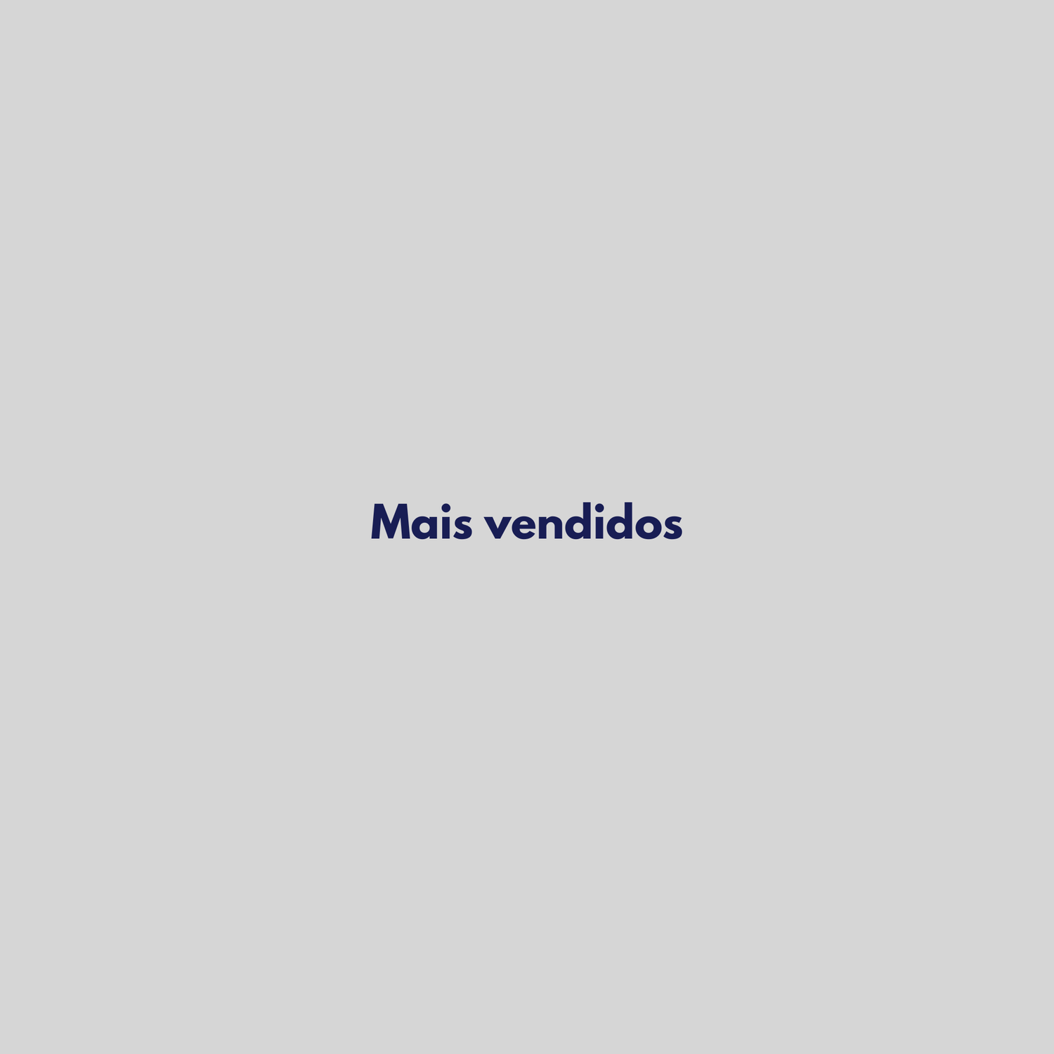 Mais Vendidos
