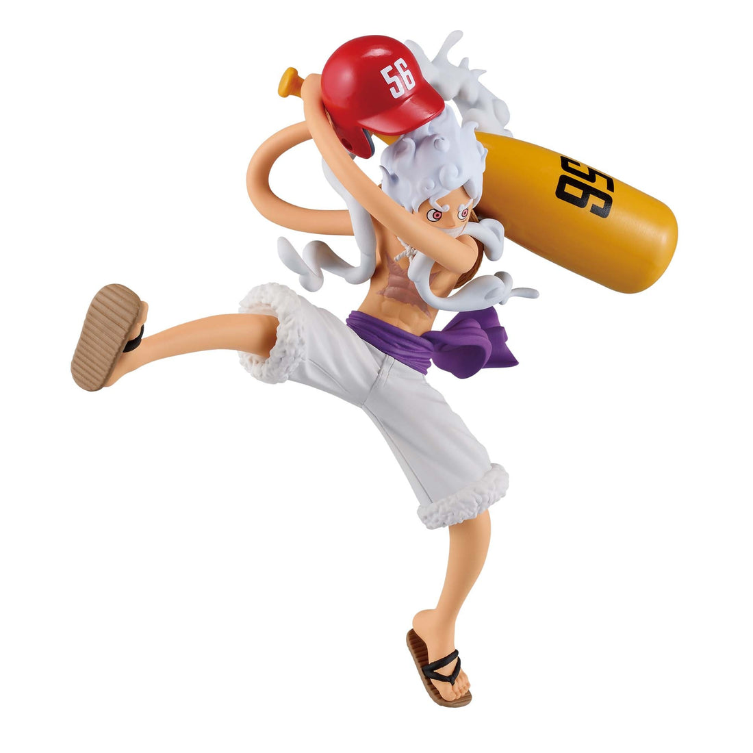 Figure Monkey D. Luffy Gear 5 Banpresto Battle Record 17cm