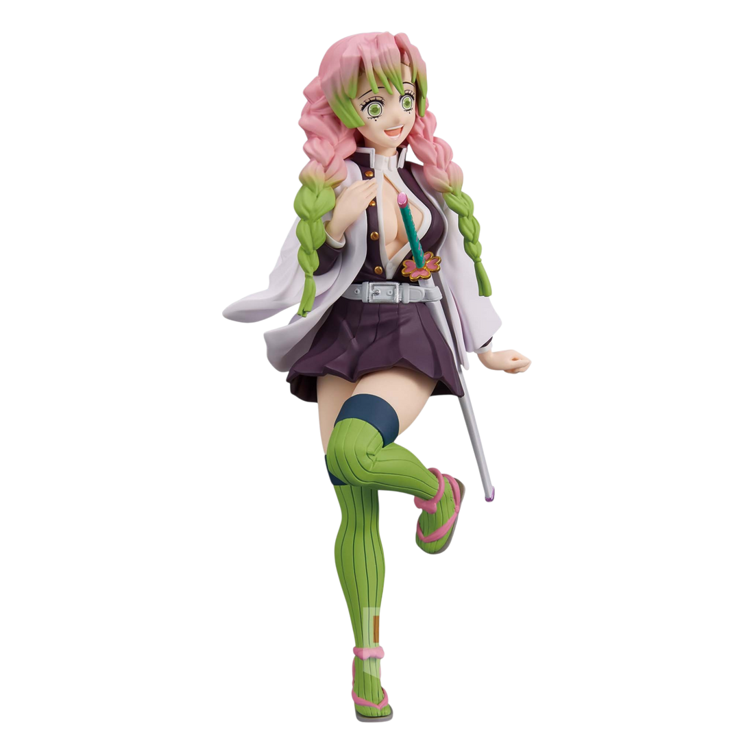 Figure Mitsuri Kanroji – Pose Kawaii – Demon Slayer 17cm Bandai