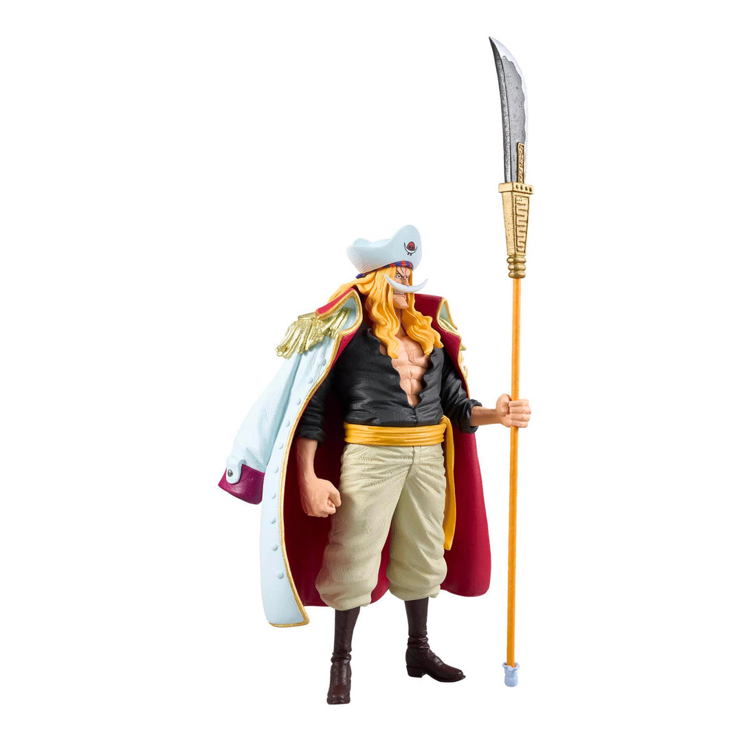 Figure Jovem Barba Branca One Piece King of Artist 33cm Sem Caixa